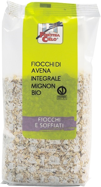 FIOCCHI DI AVENA INTEGRALE MIGNON BIO 500 G - Farmapanda Srl