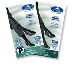 SAUBER CALZA UOMO Q-SKIN 140 DEN COLORE NERO TAGLIA M - Farmapanda Srl
