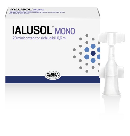IALUSOL MONO GOCCE OCULARI 20 FLACONCINI 0,5 ML - Farmapanda Srl