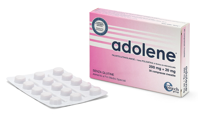 ADOLENE 200MG+20MG 30 COMPRESSE - Farmapanda Srl