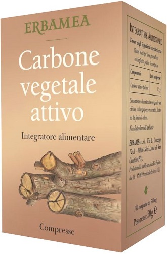 CARBONE VEGETALE ATTIVO 100 CAPSULE - Farmapanda Srl