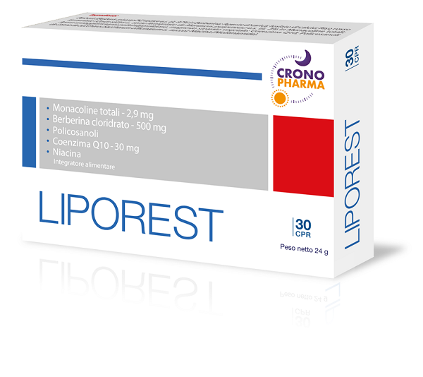 LIPOREST 30 COMPRESSE - Farmapanda Srl