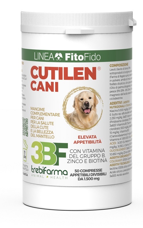 CUTILEN CANI 50 COMPRESSE BARATTOLO 75 G - Farmapanda Srl