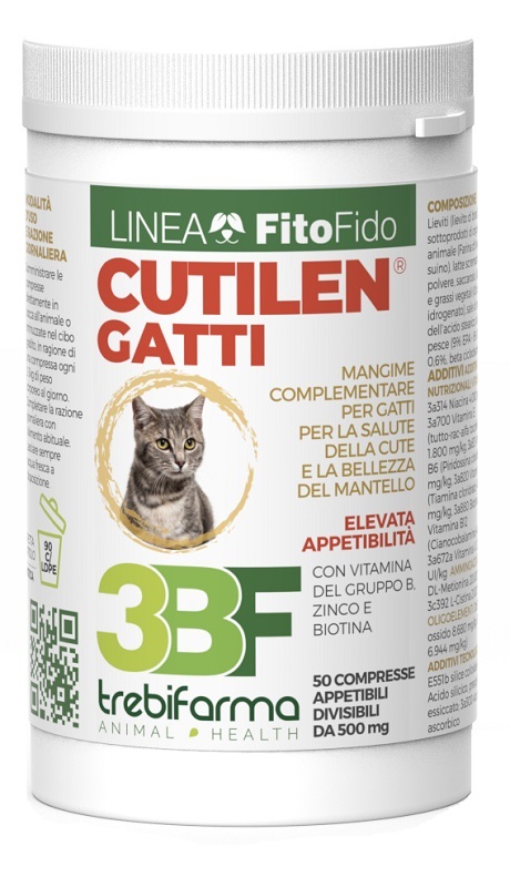 CUTILEN GATTI 50 COMPRESSE BARATTOLO 25 G - Farmapanda Srl