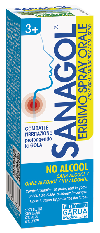 SANAGOL SPRAY ERISIMO SENZA ALCOOL 20 ML - Farmapanda Srl
