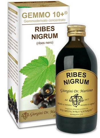 GEMMO 10+ RIBES NERO 200 ML LIQUIDO ANALCOLICO - Farmapanda Srl