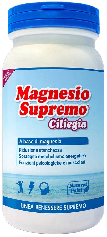 MAGNESIO SUPREMO CILIEGIA POLVERE 150 G - Farmapanda Srl