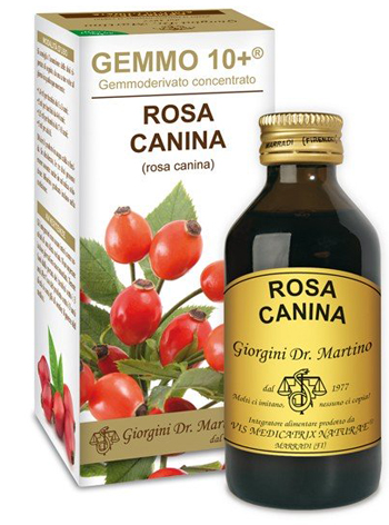 GEMMO 10+ ROSA CANINA LIQUIDO ANALCOLICO 100 ML - Farmapanda Srl