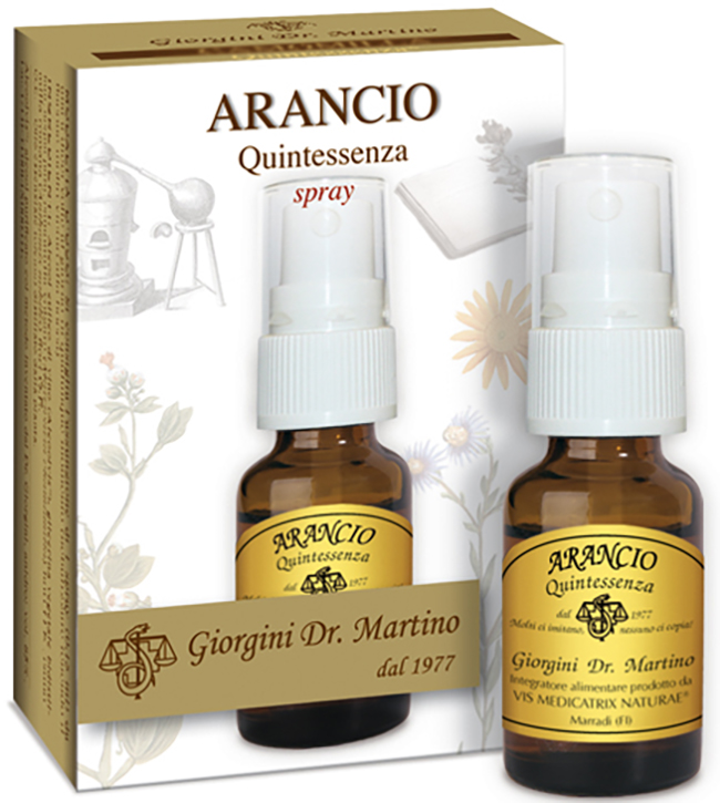 ARANCIO QUINTESSENZA SPRAY 15 ML - Farmapanda Srl