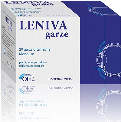 LENIVA GARZE OFTALMICHE 20 PEZZI - Farmapanda Srl