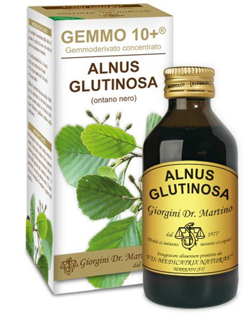 GEMMO 10+ ONTANO NERO 100 ML LIQUIDO ANALCOLICO - Farmapanda Srl