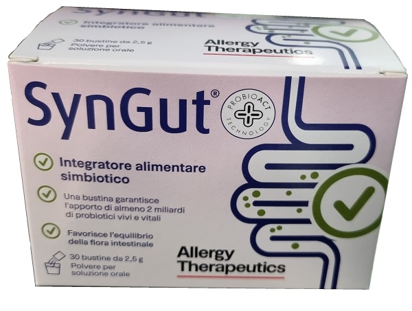 SYNGUT 30 BUSTINE DI LIOFILIZZATO DA 2,5 G IN ASTUCCIO 75 G - Farmapanda Srl