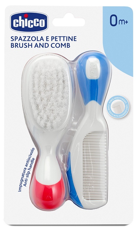 CHICCO SPAZZOLA + PETTINE NYLON - Farmapanda Srl