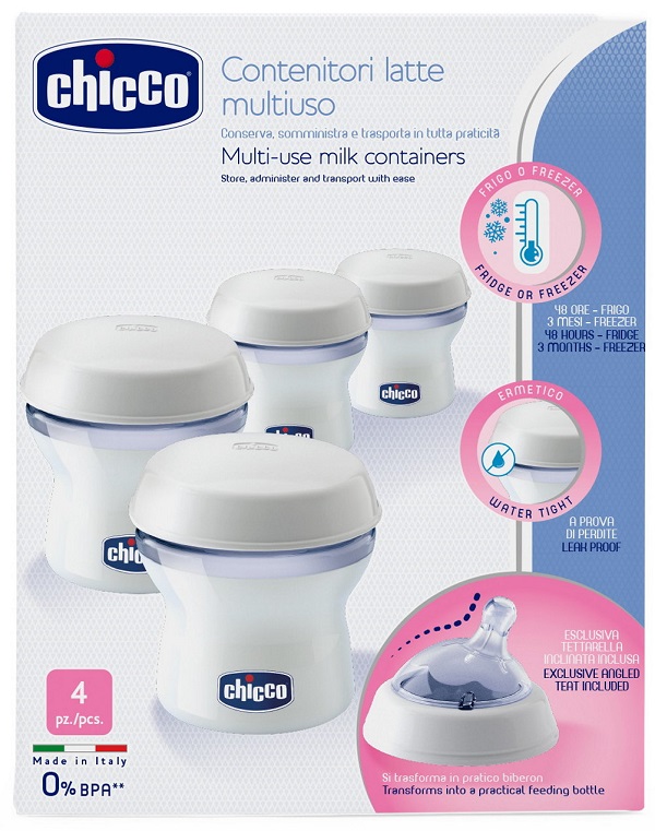 CHICCO CONTENITORE LATTE STEP UP NEW - Farmapanda Srl