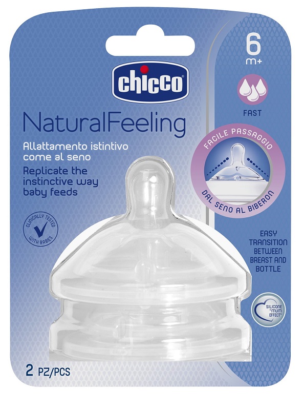 CHICCO TETTARELLA STEPUP NEW 6M+ FLUSSO VELOCE - Farmapanda Srl