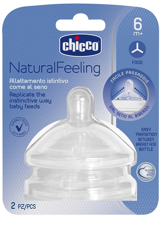 CHICCO TETTARELLA STEPUP NEW 6M+ FLUSSO PAPPA - Farmapanda Srl