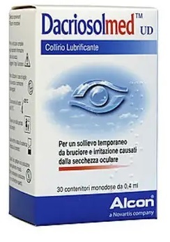 DACRIOSOLMED UD COLLIRIO LUBRIFICANTE 30 FLACONCINI MONODOSE 0,4 ML - Farmapanda Srl