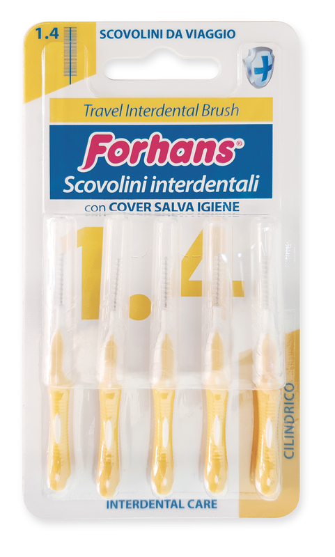 FORHANS TRAVEL INTERDENTAL BRUSH 1,4 - Farmapanda Srl