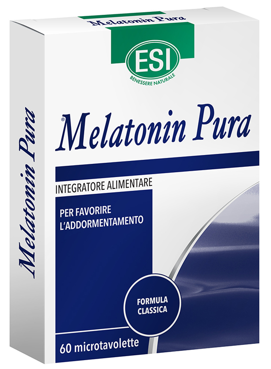 ESI MELATONIN PURA 60 MICROTAVOLETTE - Farmapanda Srl