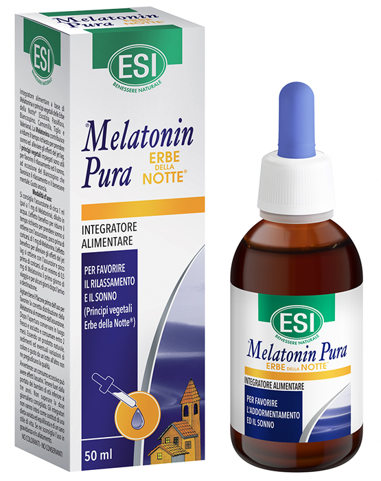 ESI MELATONIN PURA GOCCE ERBE NOTTE 50 ML - Farmapanda Srl
