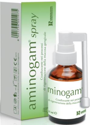 SPRAY AMINOGAM 15 ML - Farmapanda Srl