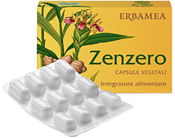 ERBAMEA ZENZERO 24 CAPSULE VEGETALI - Farmapanda Srl