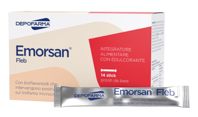 EMORSAN FLEB 14 STICK PACK DA 15 ML - Farmapanda Srl