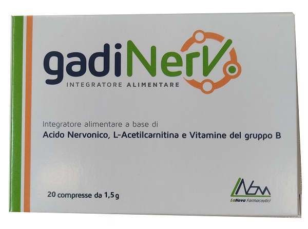 GADINERV 20 COMPRESSE - Farmapanda Srl