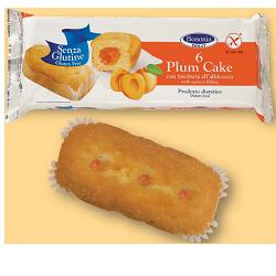 BONONIA PLUMCAKE ALBICOCCA SENZA GLUTINE 6 X 45 G - Farmapanda Srl