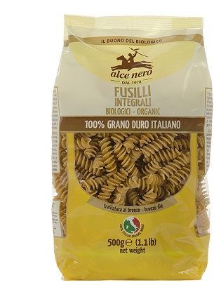 FUSILLI INTEGRALI BIO 500 G - Farmapanda Srl