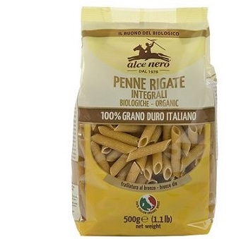 PENNE RIGATE INTEGRALI BIO 500 G - Farmapanda Srl