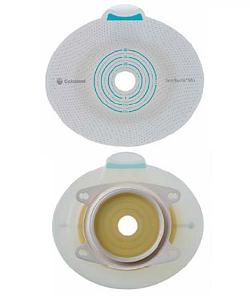 PLACCA PER UROSTOMIA COLOSTOMIA ILEOSTOMIA SENSURA MIO CLICK SISTEMA A DUE PEZZI FLANGIA 60 MM FORO RITAGLIABILE 10-55 MM 5 PEZZI - Farmapanda Srl