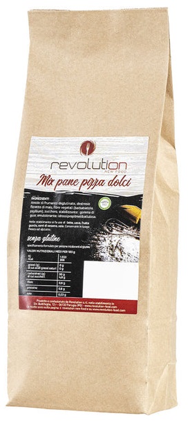 REVOLUTION MIX PANE PIZZA E IMPASTI LIEVITATI 1KG - Farmapanda Srl