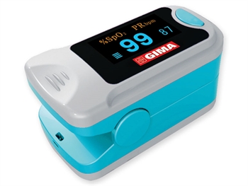 PULSOSSIMETRO DA DITO PULSOXIMETRO OXY-3 CON DISPLAY PER MISURAZIONE DIOSSIGENO NEL SANGUE E BATTITO CARDIACO CON CORDINO E BATTERIE - Farmapanda Srl