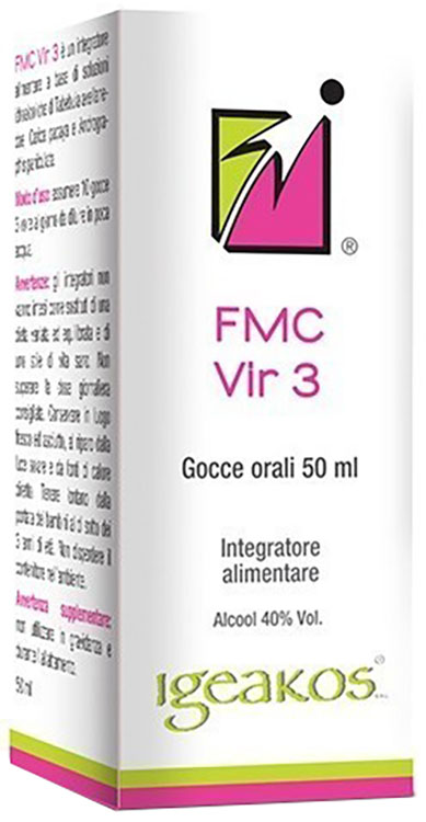FMC VIR 3 GOCCE ORALI 50 ML - Farmapanda Srl
