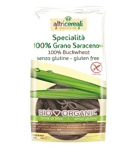 ALTRICEREALI PENNE DI GRANO SARACENO BIO 250 G - Farmapanda Srl