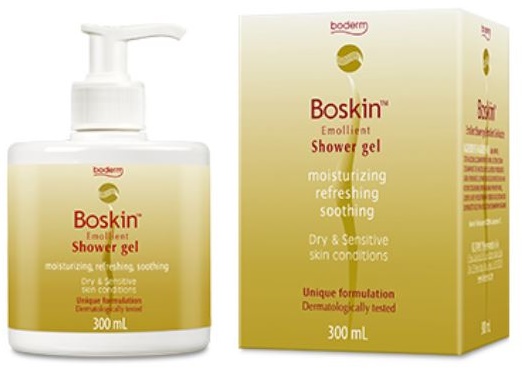 BOSKIN DOCCIA GEL EMOLLIENTE CUOIO CAPELLUTO E PELLE 300 ML - Farmapanda Srl