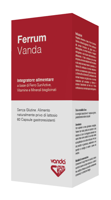 FERRUM VANDA 60 CAPSULE - Farmapanda Srl