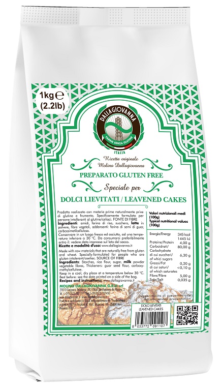 PREPARATO SPECIALE PER DOLCI LIEVITATI 1 KG - Farmapanda Srl