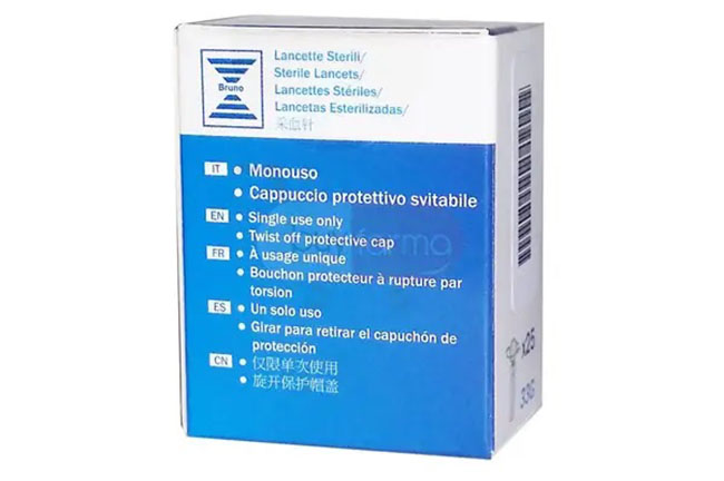 LANCETTE PUNGIDITO BRUNO 25 PEZZI - Farmapanda Srl