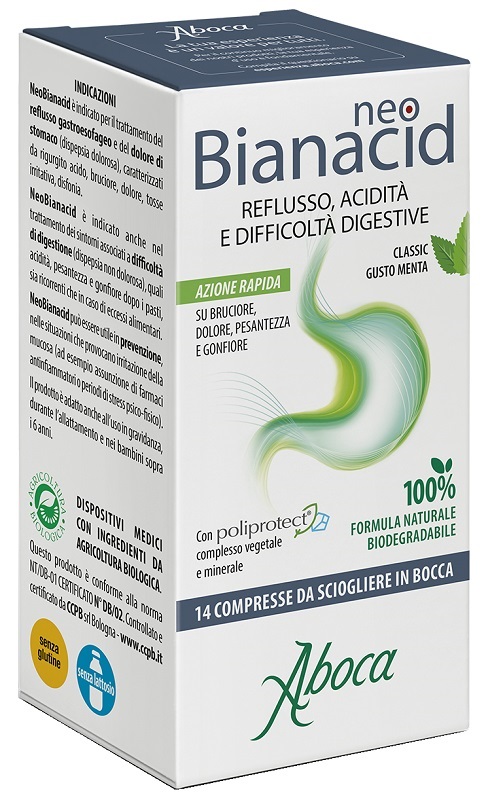 NEOBIANACID 45 COMPRESSE MASTICABILI - Farmapanda Srl