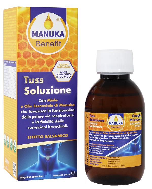 MANUKA BENEFIT TUSS SOLUZIONE 140 ML - Farmapanda Srl