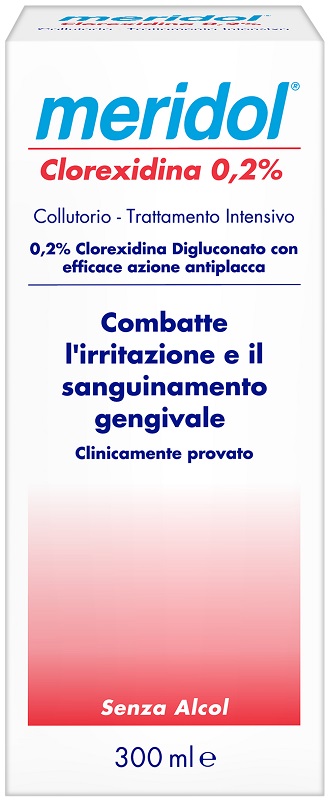 MERIDOL CLOREXIDINA 0,2% COLLUTORIO 300 ML - Farmapanda Srl