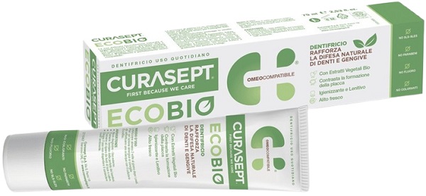 CURASEPT PHARMADENT ECOBIO DENTIFRICIO 75 ML - Farmapanda Srl