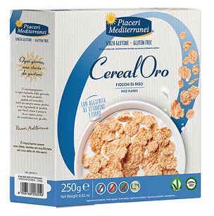 PIACERI MEDITERRANEI CEREALORO FIOCCHI DI RISO 250 G - Farmapanda Srl