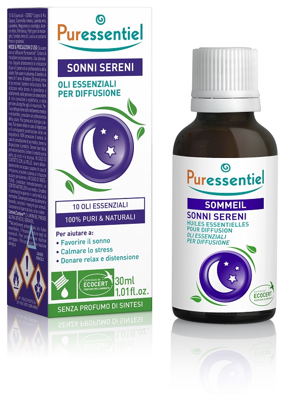 MISCELA SONNI SERENI OLI ESSENZIALI PER DIFFUSIONE 30 ML - Farmapanda Srl