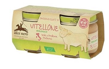 OMOGENEIZZATO DI VITELLONE BABY FOOD BIO 2 X 80 G - Farmapanda Srl