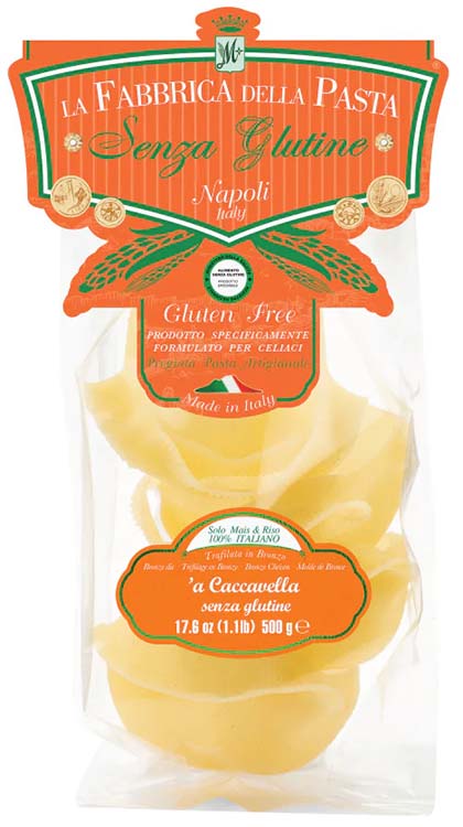 A CACCAVELLA PASTA SENZA GLUTINE 500 G - Farmapanda Srl