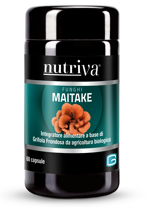 NUTRIVA MAITAKE BIO 60 CAPSULE - Farmapanda Srl