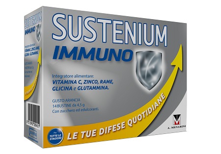 SUSTENIUM IMMUNO ENERGY 14 BUSTINE DA 4,5 G - Farmapanda Srl